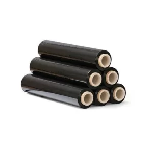 Durable black stretch film for warehouse storage and logistics Malaysia