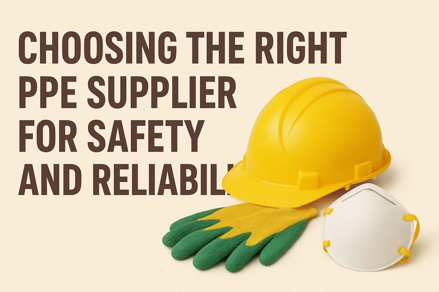 Choosing the Right PPE Supplier for Safety and Reliability