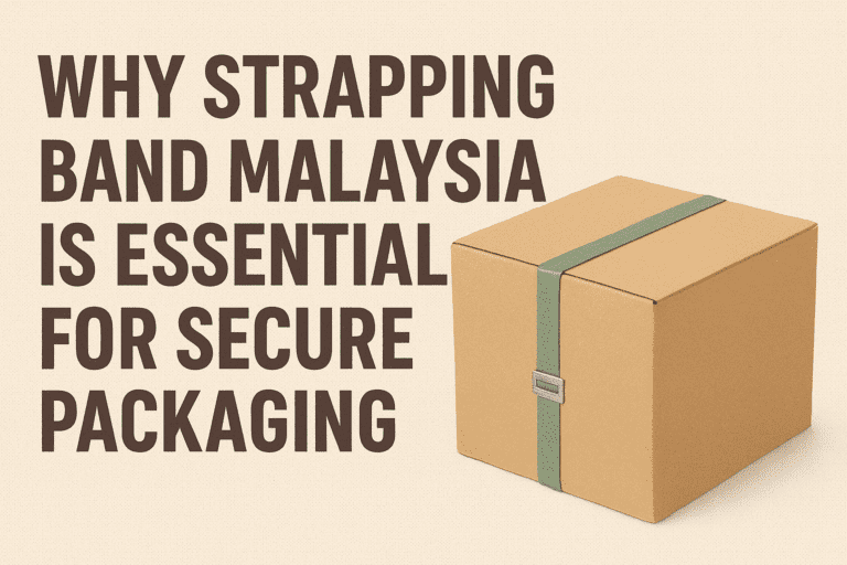Why Strapping Band Malaysia Is Essential for Secure Packaging